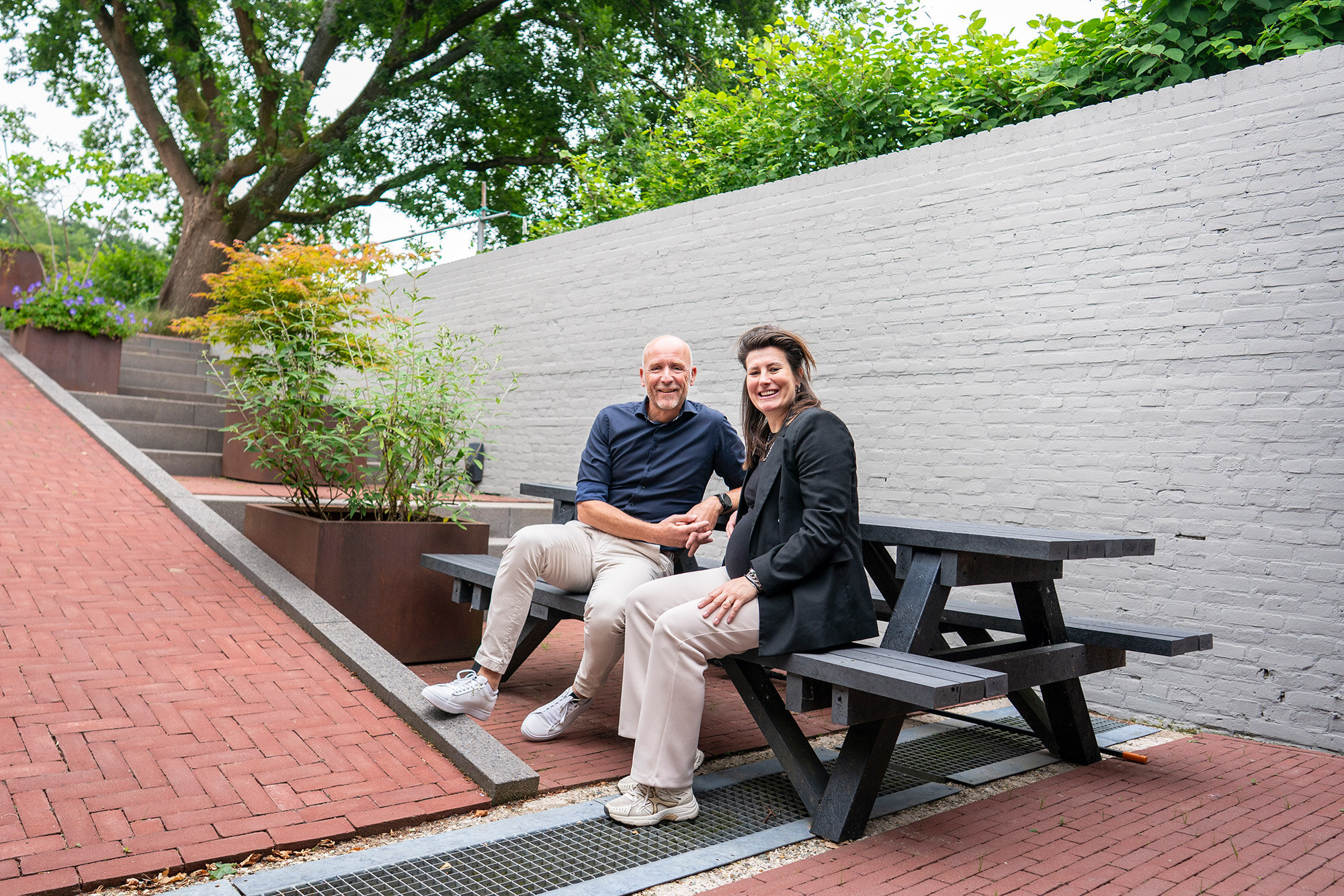 George Nijland en Babien de Putter Moreira bij Triple-D in Oosterbeek